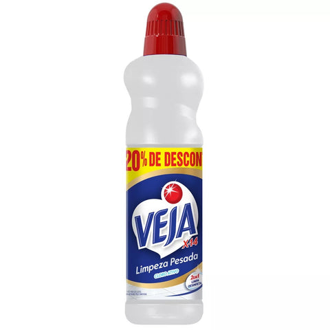 LIMPADOR VEJA LIMPEZA PESADA X-14 CLORO ATIVO 20% 500ML