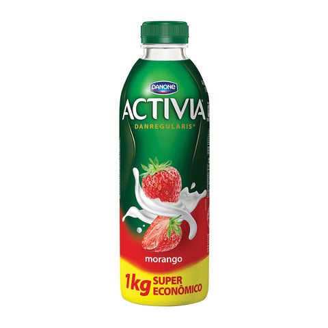 IOGURTE DANONE ACTIVIA MORANGO 1KG