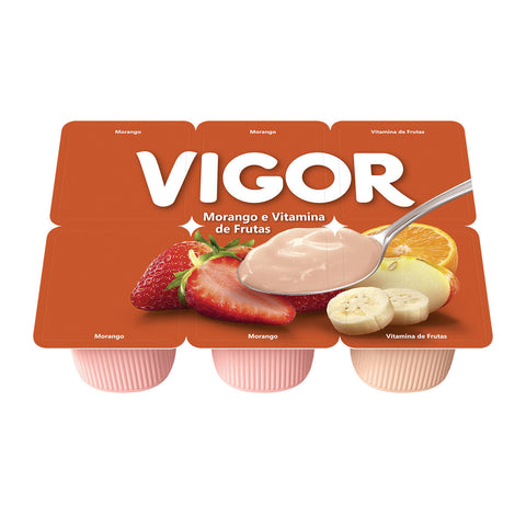 IOGURTE VIGOR POLPA MORANGO E VIT DE FRUTAS 540G