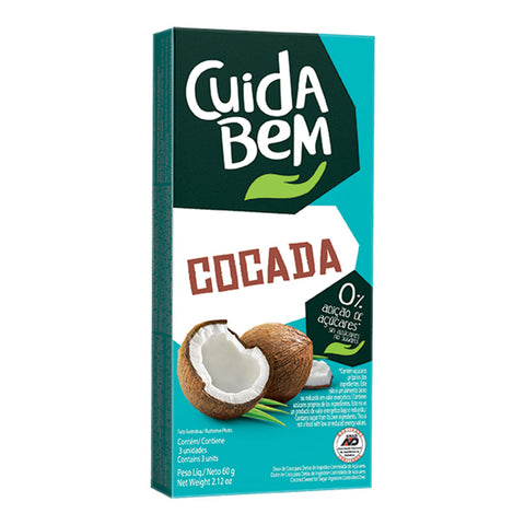 COCADA CUIDA BEM ZERO 60g