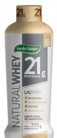 IOGURTE VERDE CAMPO NAT WHEY 21 PASTA AMENDOIM 250G