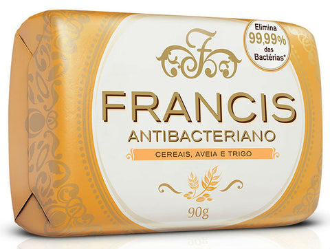 SABONETE FRANCIS SUAVE ANTIBAC AMARELO 85G