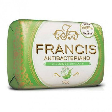 SABONETE FRANCIS SUAVE  ANTIBAC VERDE 85G