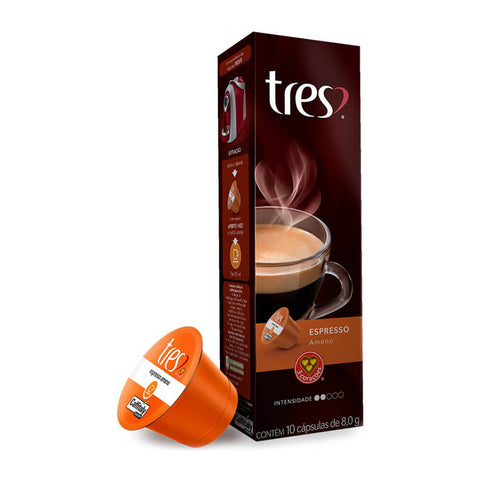 CAPSULA 3 CORACOES ESPRESSO AMENO C/10