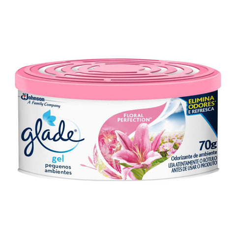 ODORIZADOR GLADE GEL FLORAL PERFECTION 70g