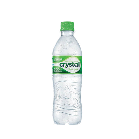 AGUA MIN CRYSTAL C/ GAS 500ML