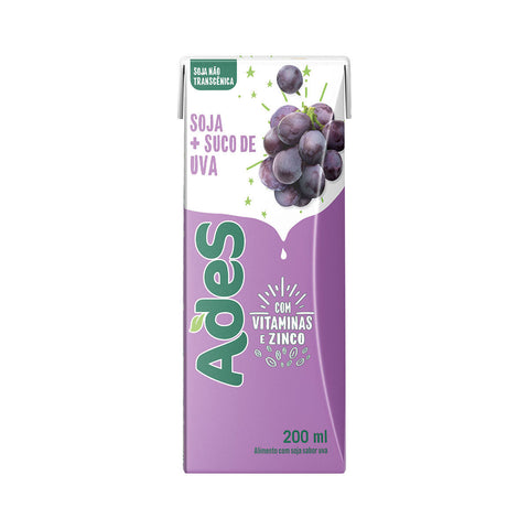 BEBIDA SOJA ADES UVA 200ml