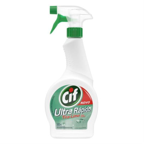 LIMPADOR CIF ULTRA RAPIDO TIRA LIMO CLORO 500ML
