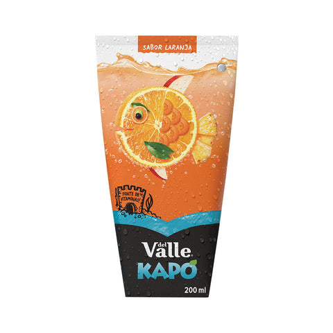 SUCO DEL VALLE  KAPO LARANJA 200ml