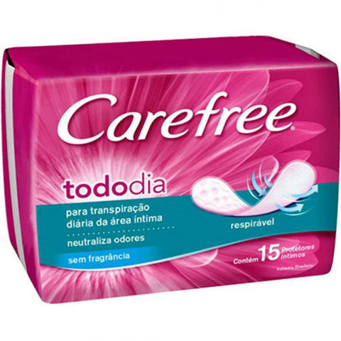 ABSORVENTE CAREFREE BRISA S/PERFUME C/15