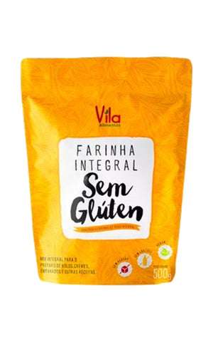 FARINHA DE VILA ALIMENTOS INTEGRAL S/GLUTEN 500G