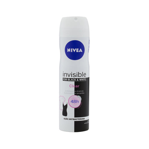 DESODORANTE NIVEA AERO INVISIBLE BLACK WHITE 150ml