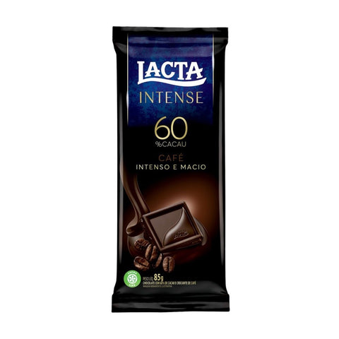 CHOCOLATE LACTA INTENSE 60% CAFE 85g