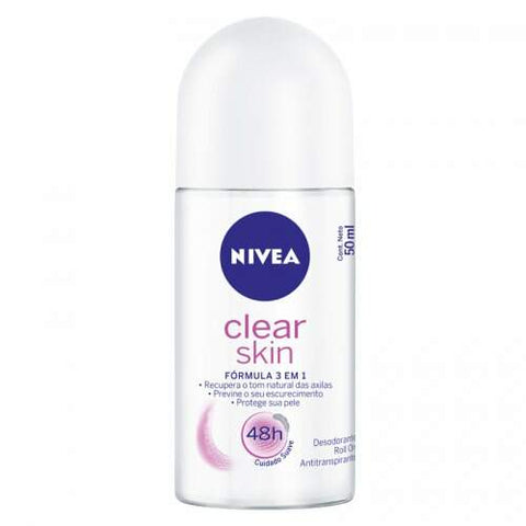 DESODORANTE NIVEA ROLL-ON CLEAR SKIN 50ML