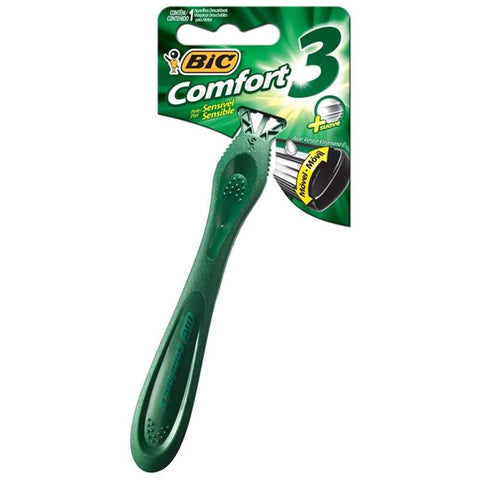 APARELHO BIC COMFORT 3 VERDE  C/1