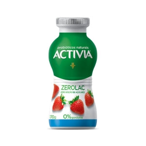 IOGURTE DANONE ACTIVIA ZEROLAC MORANGO 170G