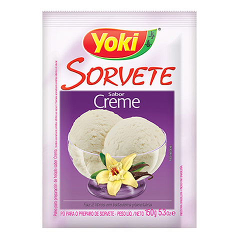 PREPARO SORVETE YOKI CREME 150g