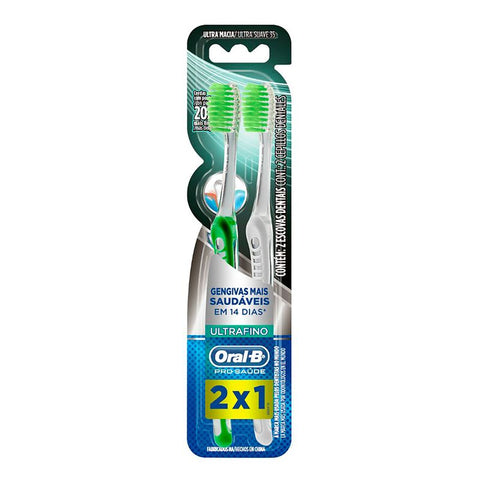 ESCOVA DENTAL ORAL B PRO SAUDE ULTRAFINO MACIA LV2 PG1