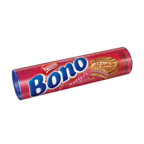 BISCOITO NESTLE BONO RECHEADO MORANGO 126g