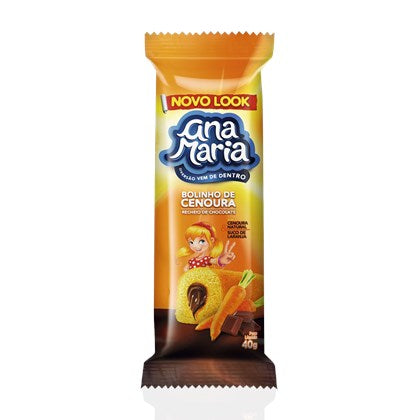 BOLO ANA MARIA CENOURA COM CHOCOLATE 40G