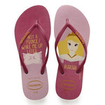HAVAIANAS SLIM PRINCESAS BEGE/ROSA 33/34