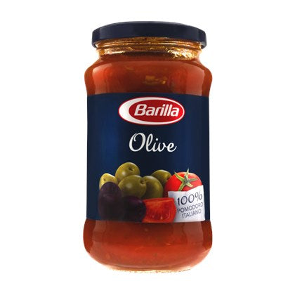 MOLHO TOMATE BARILLA OLIVE AZEITONAS VD 400g