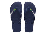 HAVAIANAS BRASIL LOGO AZUL NAVAL 35/36