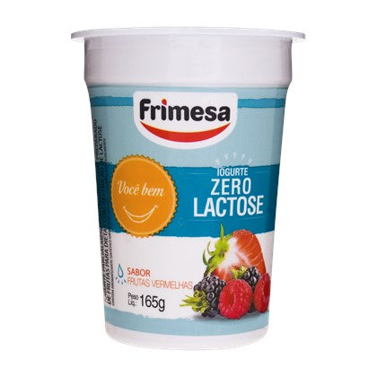 IOGURTE FRIMESA ZERO LACTOSE FRUTAS VERMELHAS 165g