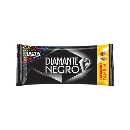 CHOCOLATE LACTA DIAMANTE NEGRO 165g