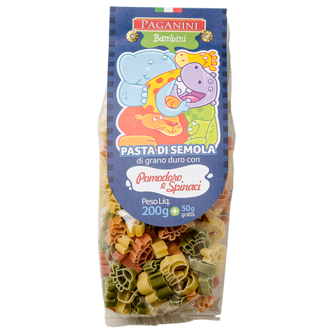 MACARRAO PAGANINI BAMBINI SEMOLA URSINHOS TRIC 200+50g