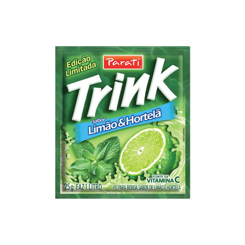 REFRESCO TRINK LIMAO HORTELA 25G