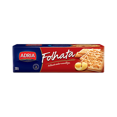 BISCOITO ADRIA CRACKER FOLHATA 200g