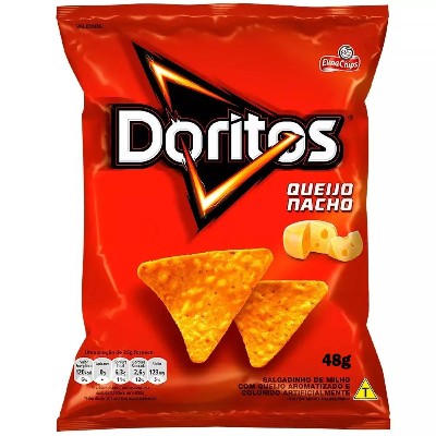 BISCOITO ELMA CHIPS DORITOS QUEIJO NACHO 48g