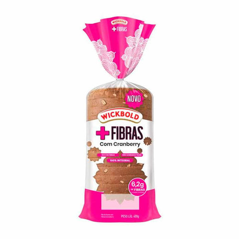 PAO WICKBOLD + FIBRAS C/ CRANBERRY 100% INT 400g