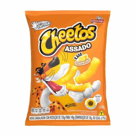 BISCOITO ELMA CHIPS CHEETOS LUA PARMESAO 45g