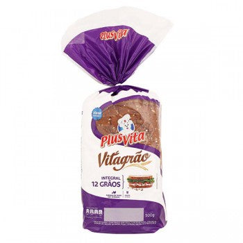 PAO PLUS VITA INTEGRAL 12 GRAOS 450G