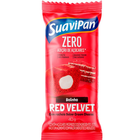 BOLO SUAVIPAN RED VELVET RECH CREAM CHEESE 40g