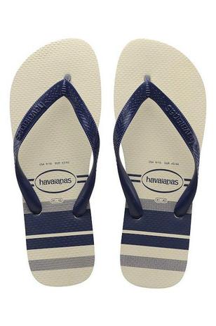 HAVAIANAS TOP BASIC BEGE PALHA 37/38