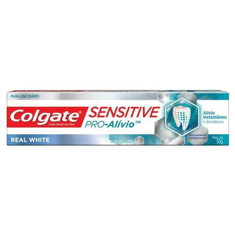 CREME DENTAL COLGATE SENSITIVE PRO ALIVIO BRANQUEADOR 50G