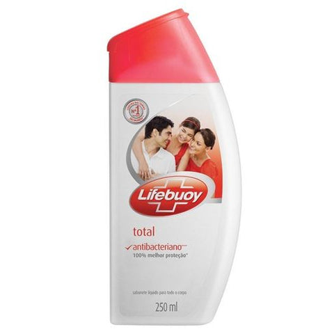 SABONETE LIQ LIFEBUOY TOTAL 250ML