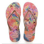 HAVAIANAS SLIM TROPICAL ROSA/BALLET/ROSA 35/36