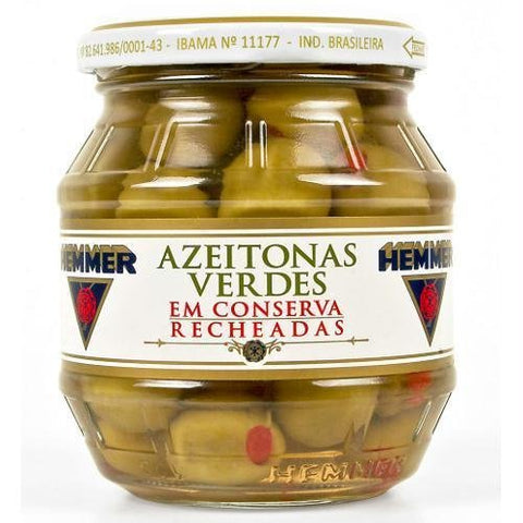 AZEITONA VERDE HEMMER RECHEADA VD 180G