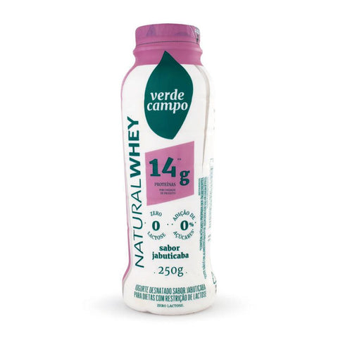 IOGURTE VERDE CAMPO NAT WHEY 14 JABUTICABA 250g