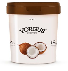 IOGURTE YORGUS GREGO COCO 500g