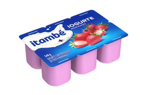 IOGURTE ITAMBE POLPA MORANGO 540G