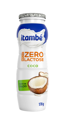 IOGURTE ITAMBE NOLAC ZERO LACTOSE COCO 170G