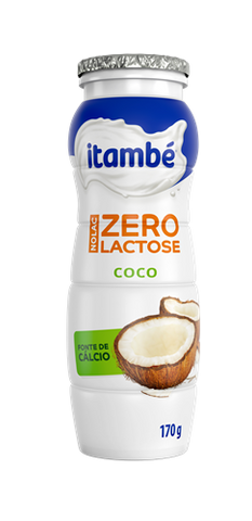 IOGURTE ITAMBE NOLAC ZERO LACTOSE COCO 170G