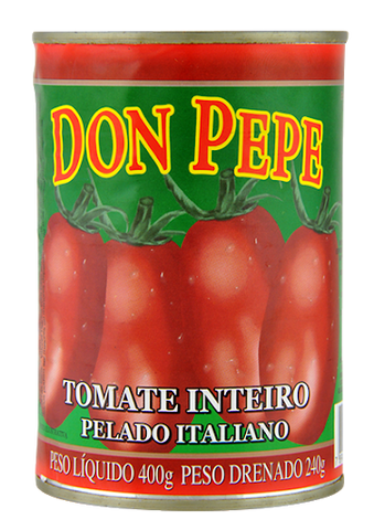 TOMATE PELADO DON PEPE INTEIRO ITALIANO LT 240g