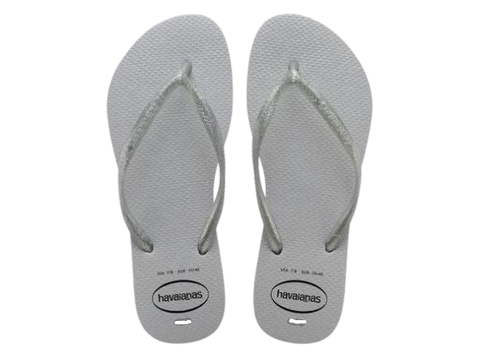 HAVAIANAS SLIM GLOSS CINZA GELO 35/36