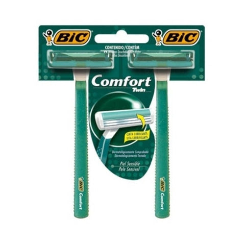 APARELHO BIC COMFORT SENSIVEL C/2